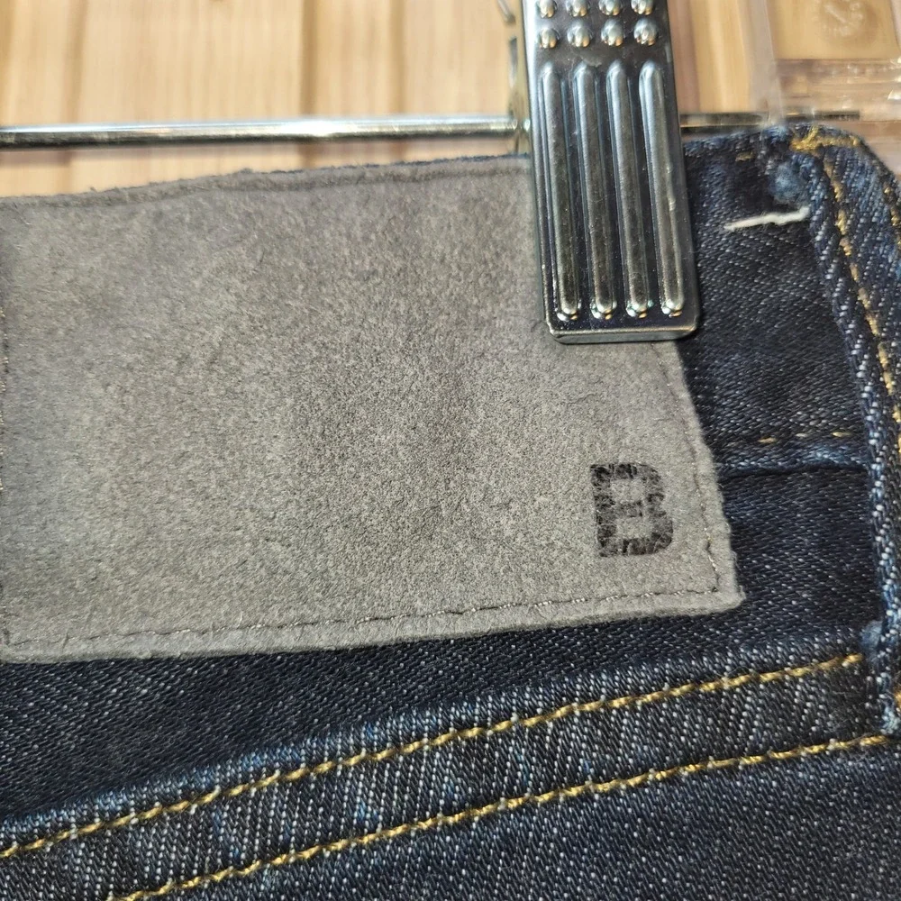 Bonobos Mens Dark Wash Straight Leg Denim Jeans Blue Size 30x32